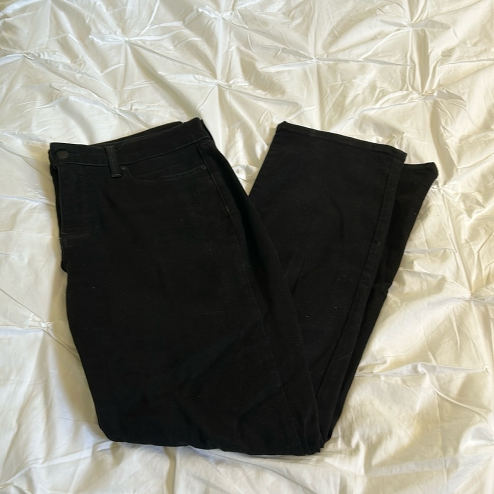 NYDJ - black Marilyn Straight -lift X tuck